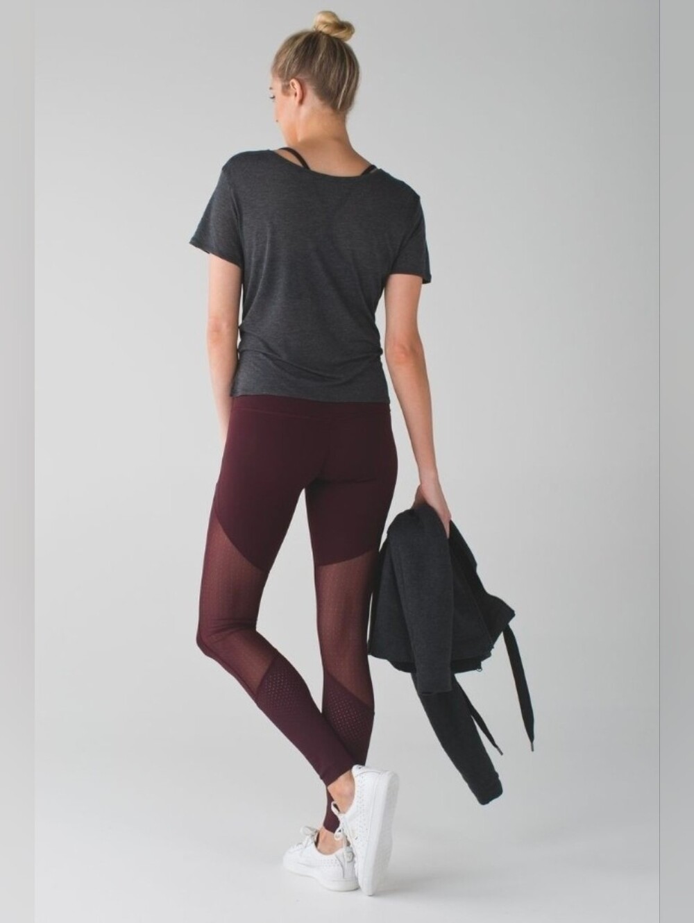 Lululemon Barre Star Pant in the Bordeaux Drama Size 6
